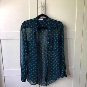 Equipment silk shirt